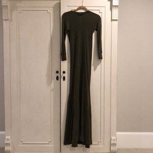 Polo Ralph Lauren Waffle-Knit Maxi Dress